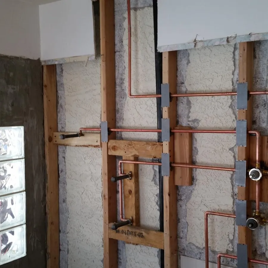 Copper pipe installation for Repiping in Wilmore